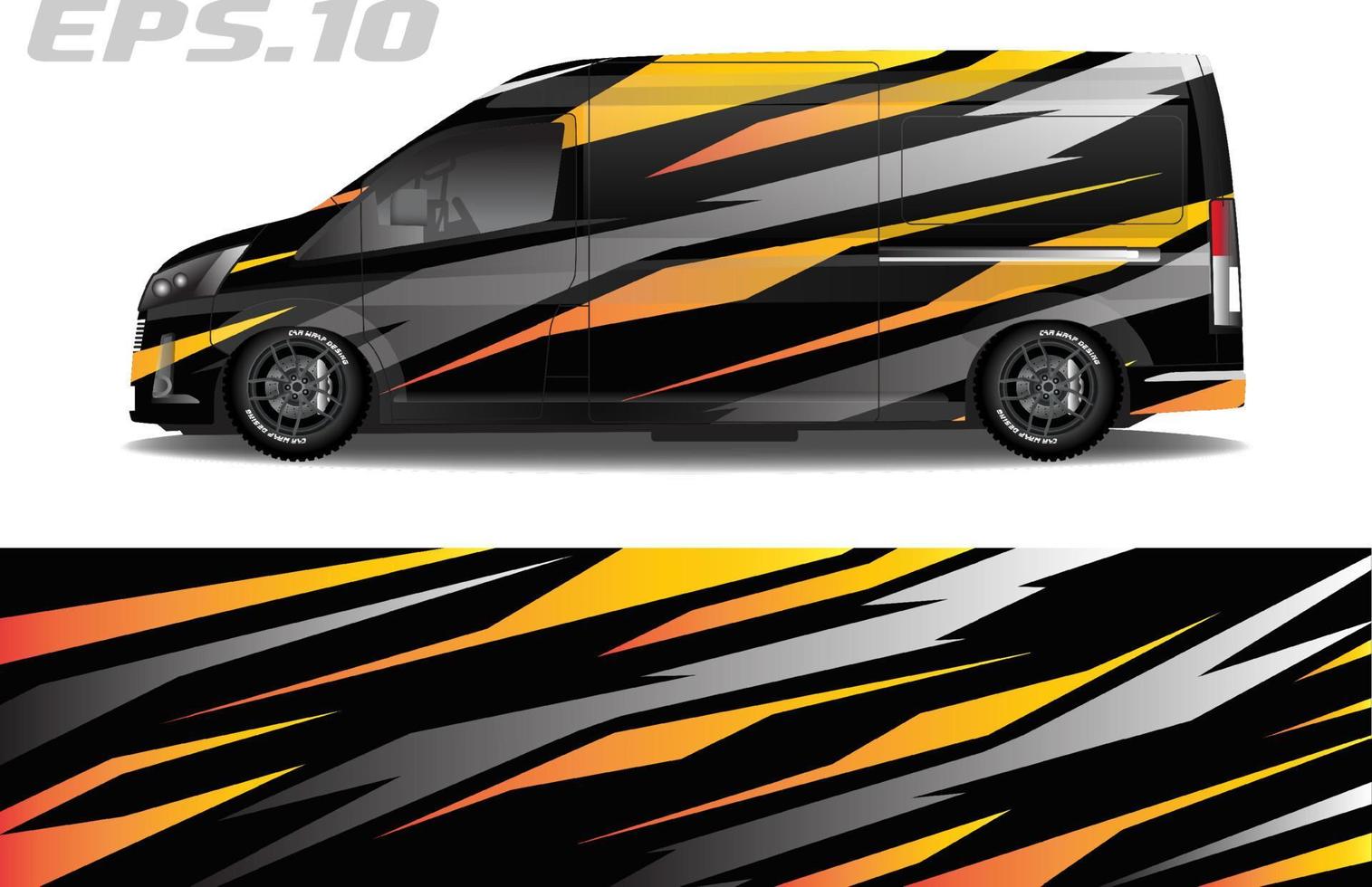 sticker livery car adventure sticker design, cool abstract graphic