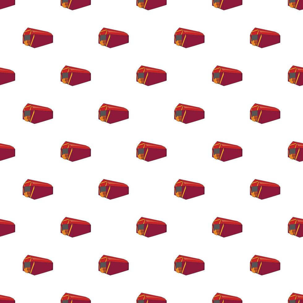 Timber in warehouse pattern, cartoon style vector