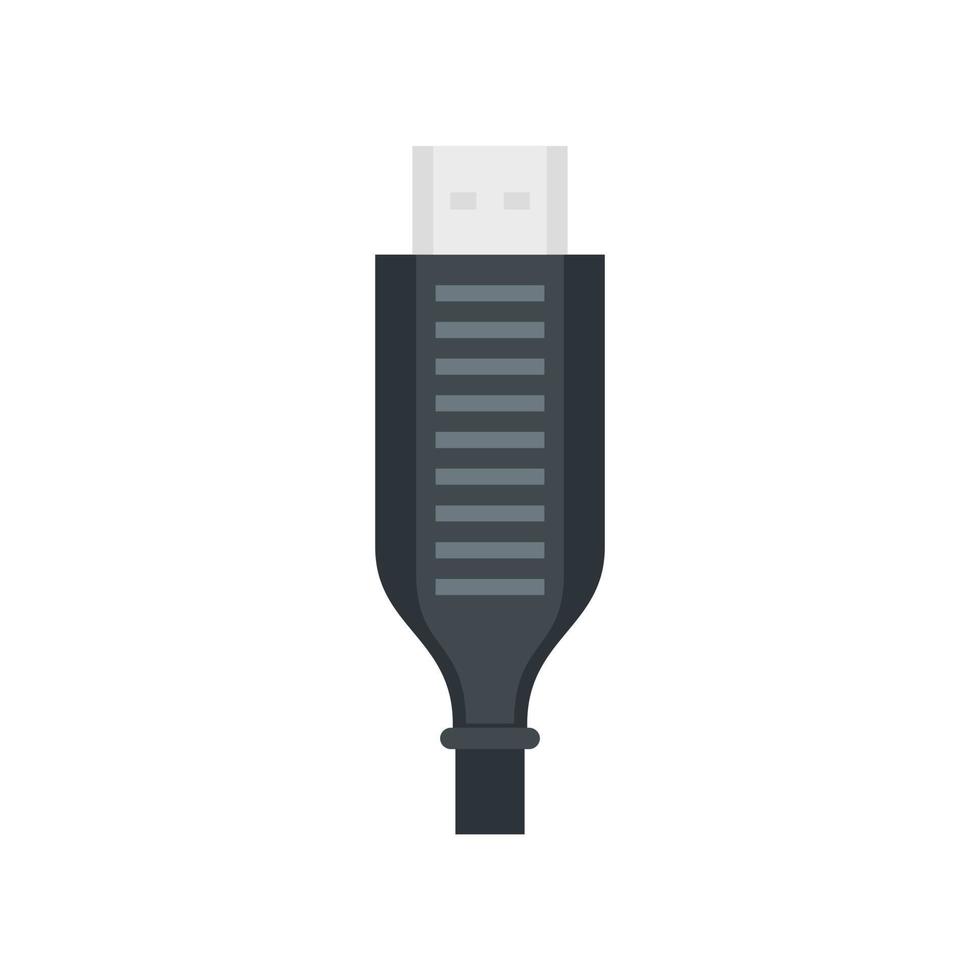 Adapter cable icon flat isolated vector