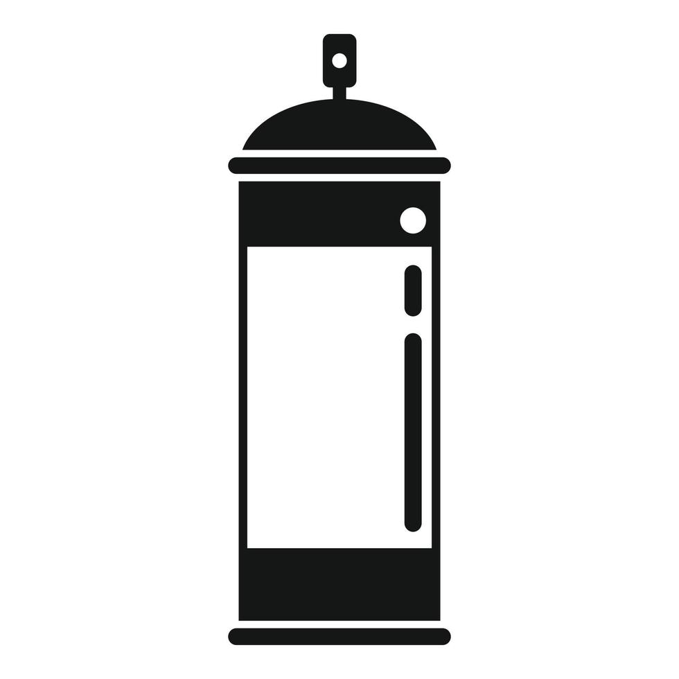 Spray waste icon simple vector. Recycle bin vector