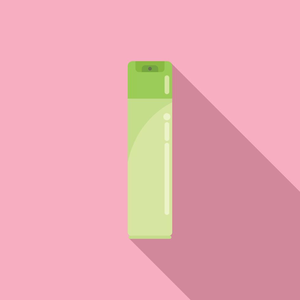 inodoro desodorante icono vector plano. aerosol de aire