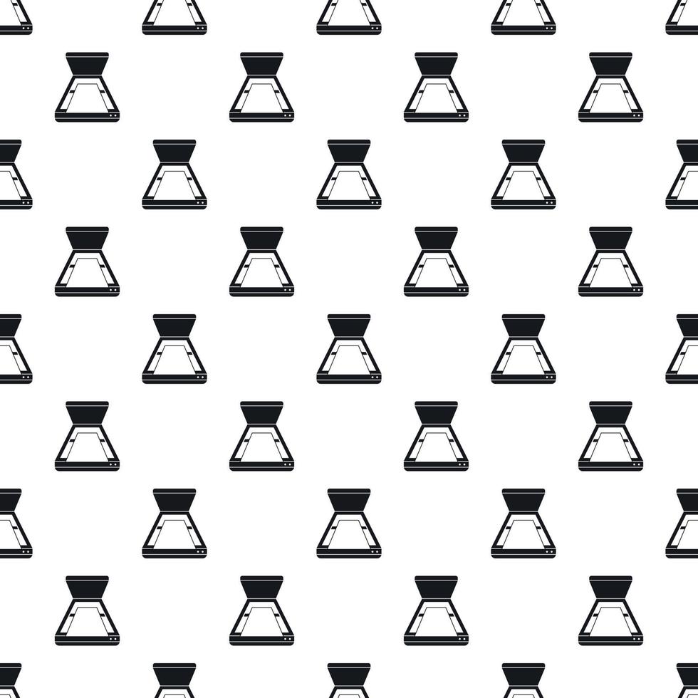 Scanner pattern, simple style vector