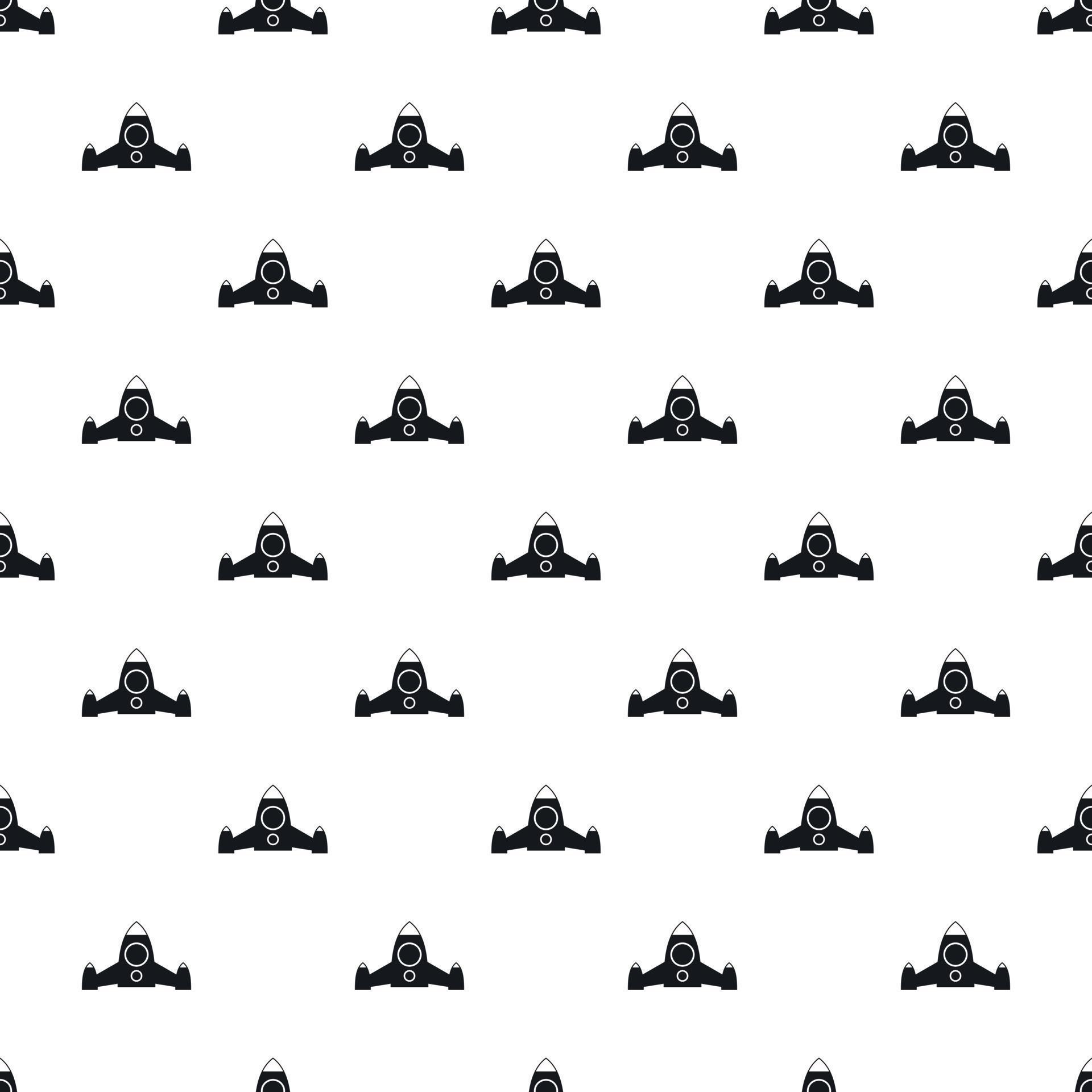 Rocket Patterns Big rocket pattern, simple style 14866337 Vector Art at Vecteezy