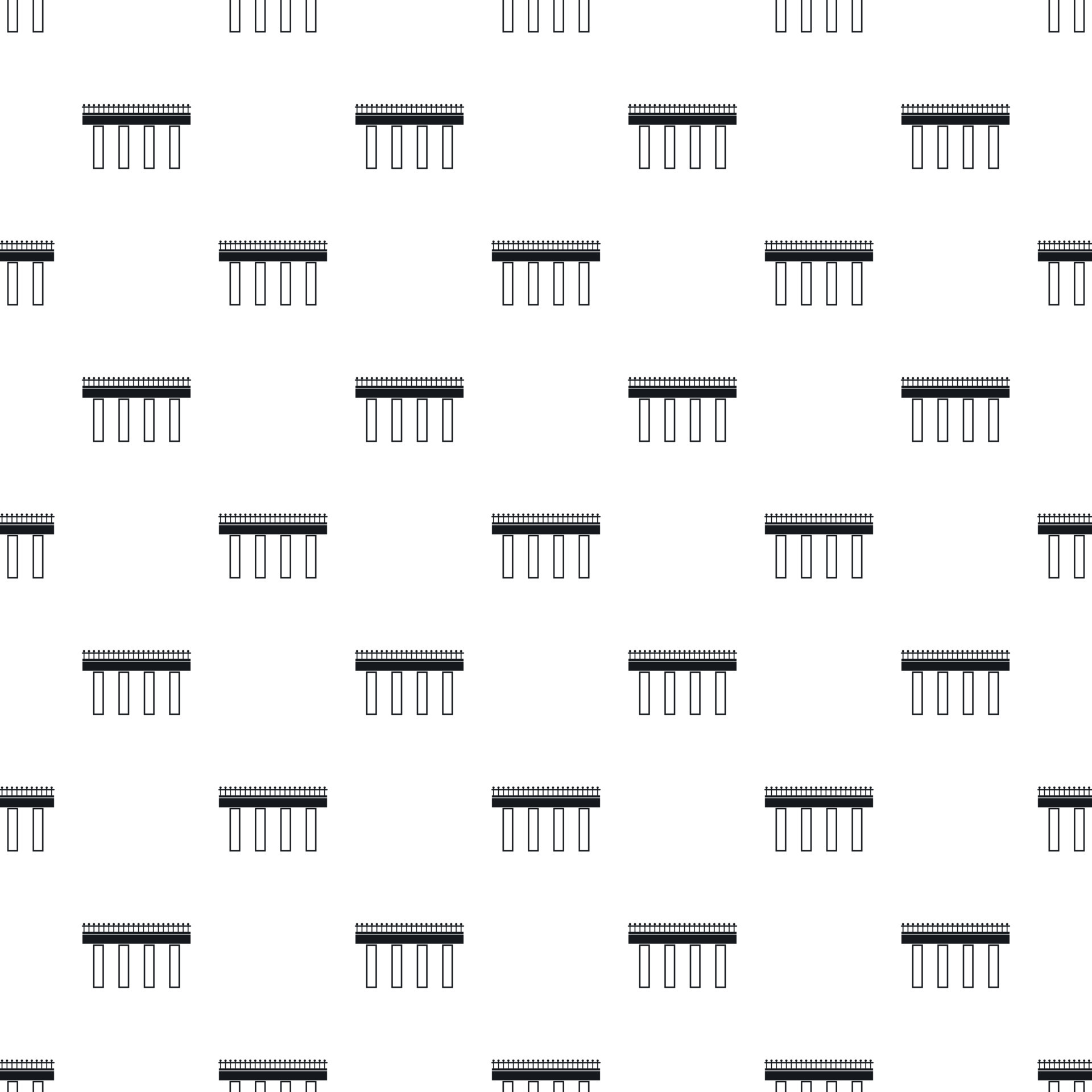 Steel bridge pattern, simple style 14866530 Vector Art at Vecteezy