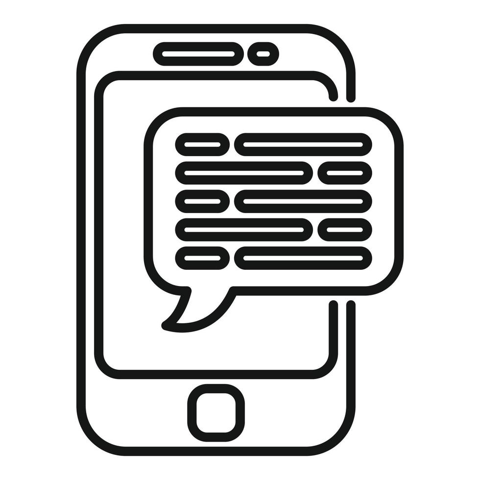 Smartphone time management icon outline vector. Business clock vector