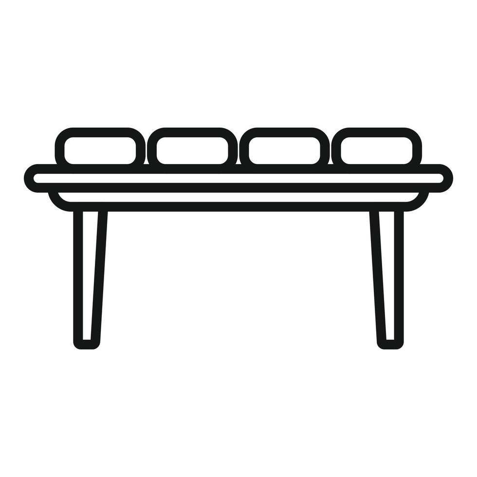 Cheese line icon outline vector. Milk factory vector