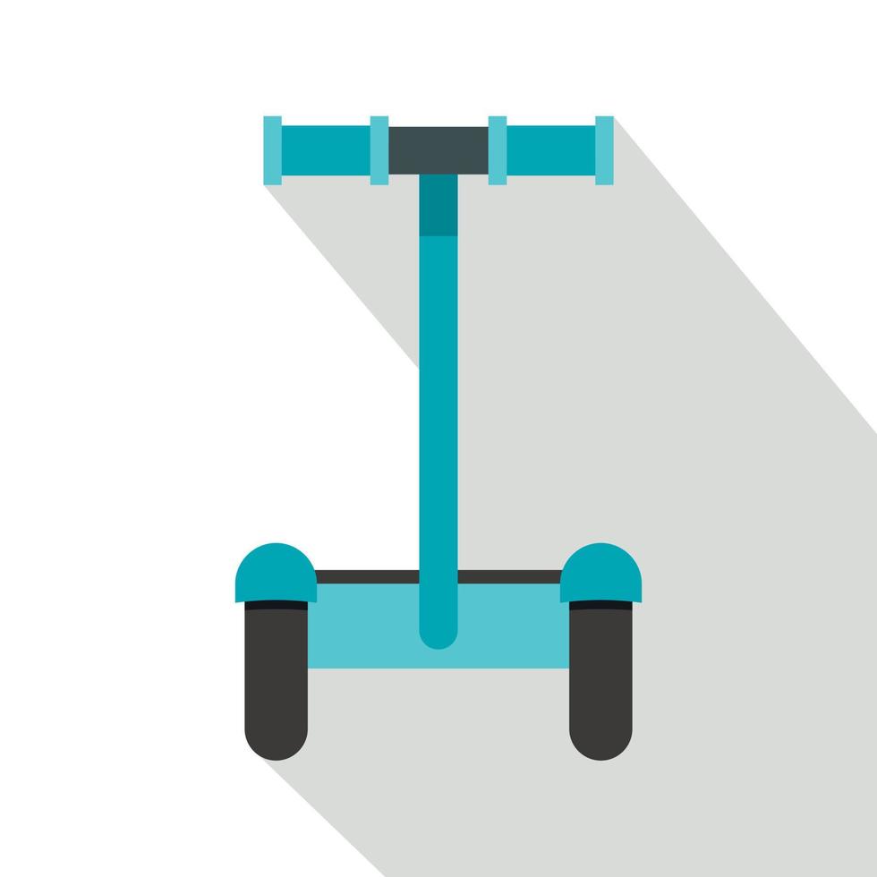 Modern ecological transport icon, flat style vector