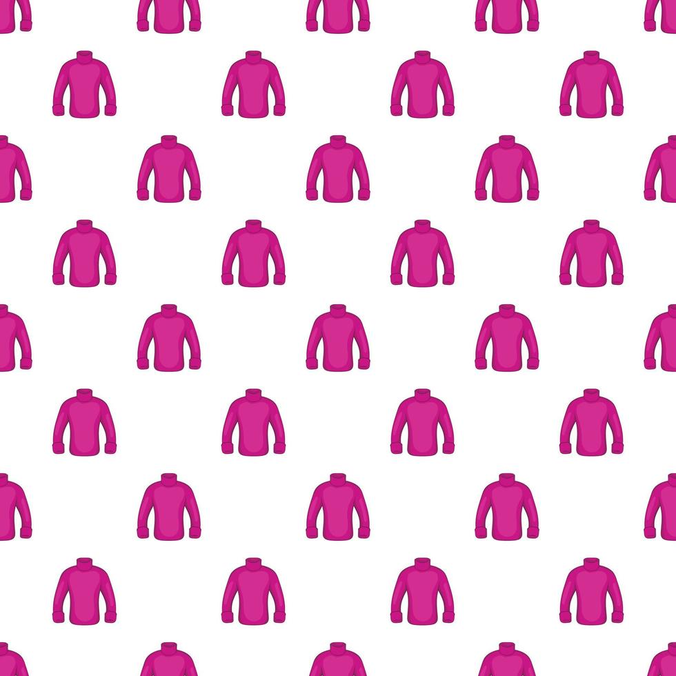 Men sweater pattern, cartoon style vector