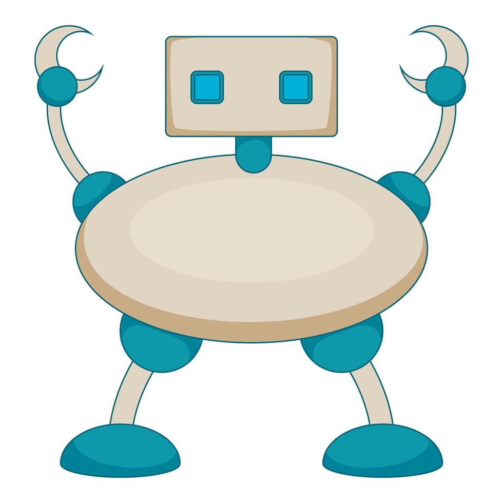 Telemechanical device icon, cartoon style vector