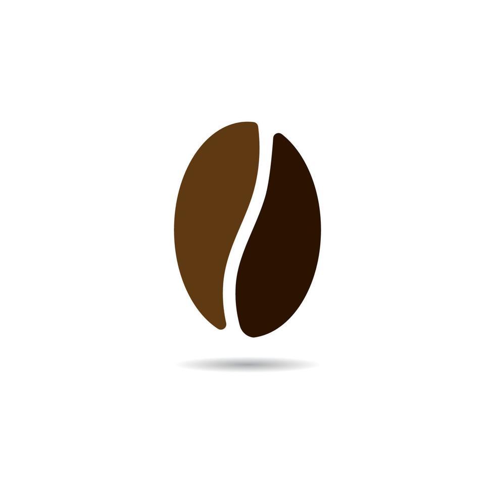 vector coffee beans template vector icon illustration