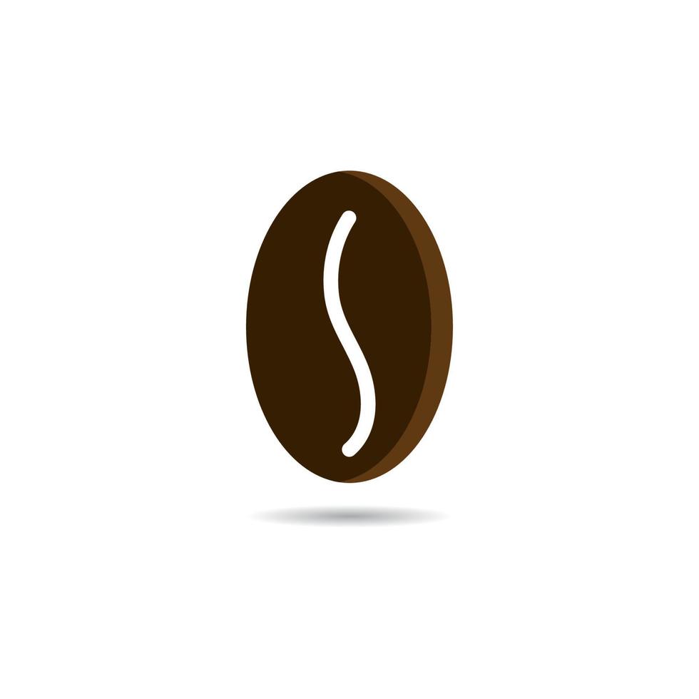 vector coffee beans template vector icon illustration