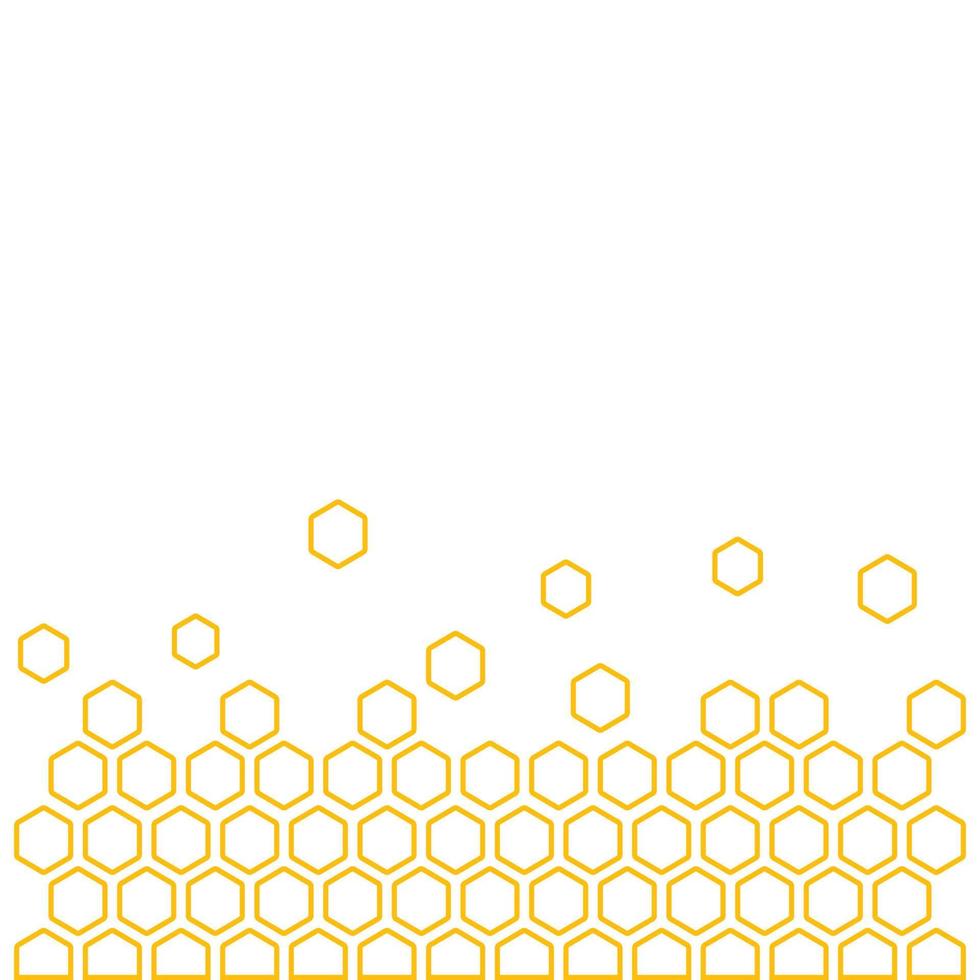 Honeycomb background texture illustration concept vector