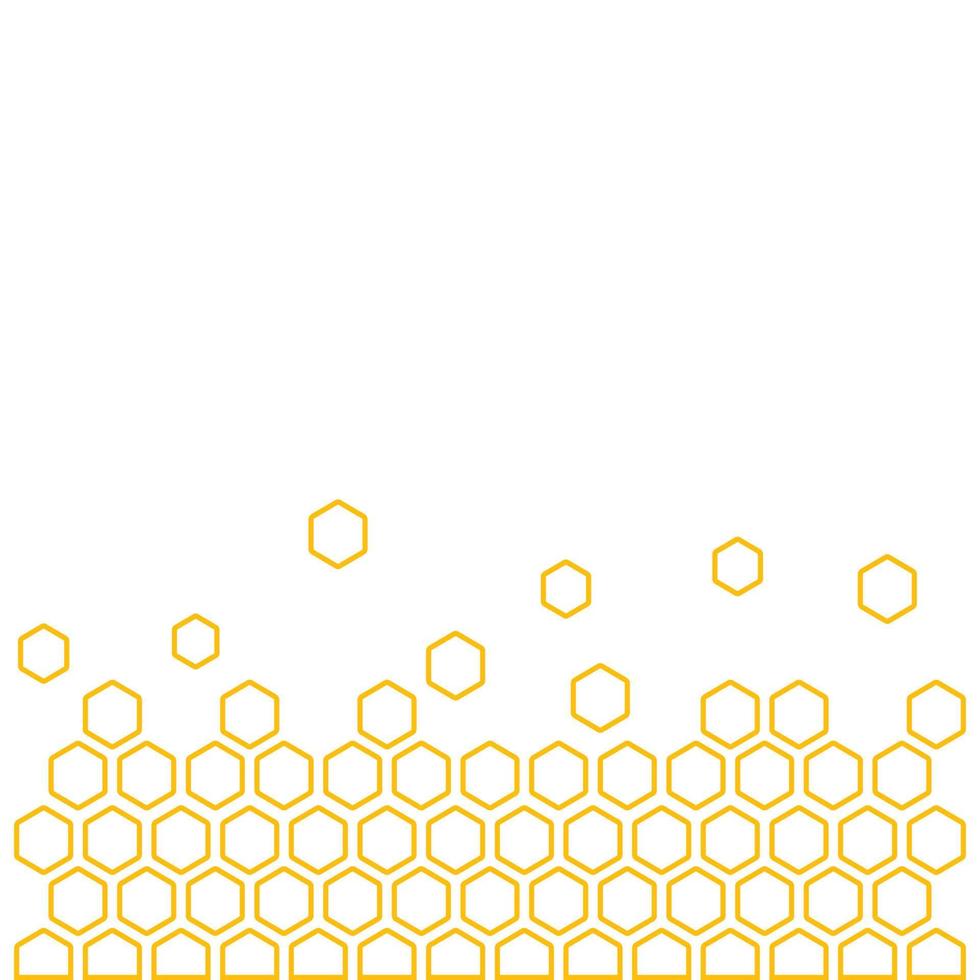 Honeycomb background texture illustration concept vector