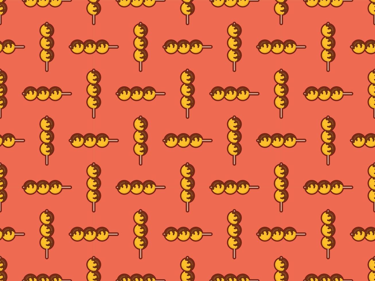 chinese new year asian food latin american pattern background seamless ornament menu japanese china vector