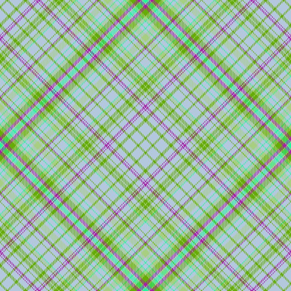 Tartan textile pattern. Texture plaid background. Vector seamless check fabric.