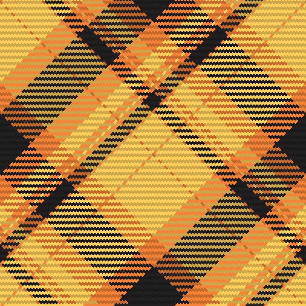 Seamless pattern of scottish tartan plaid. Repeatable background with check fabric texture. Vector backdrop striped textile print.