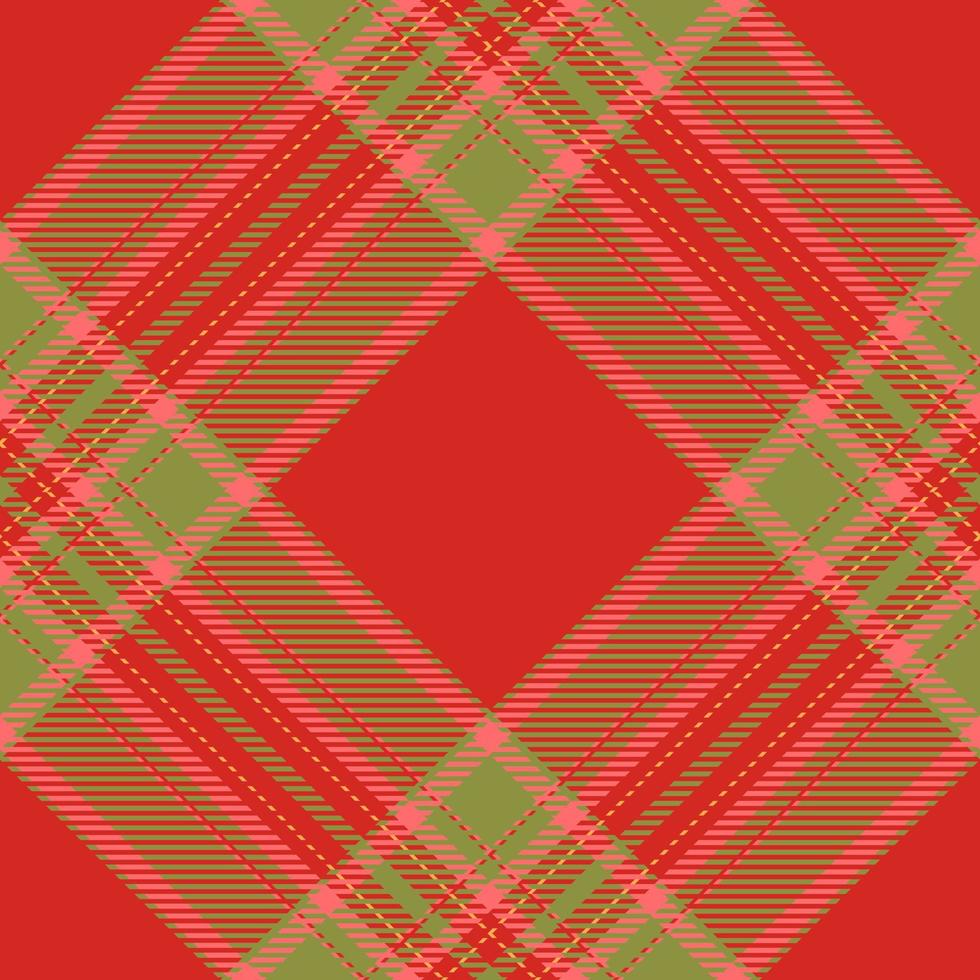 Plaid pattern vector. Check fabric texture. Seamless textile design for clothes, paper print. vector