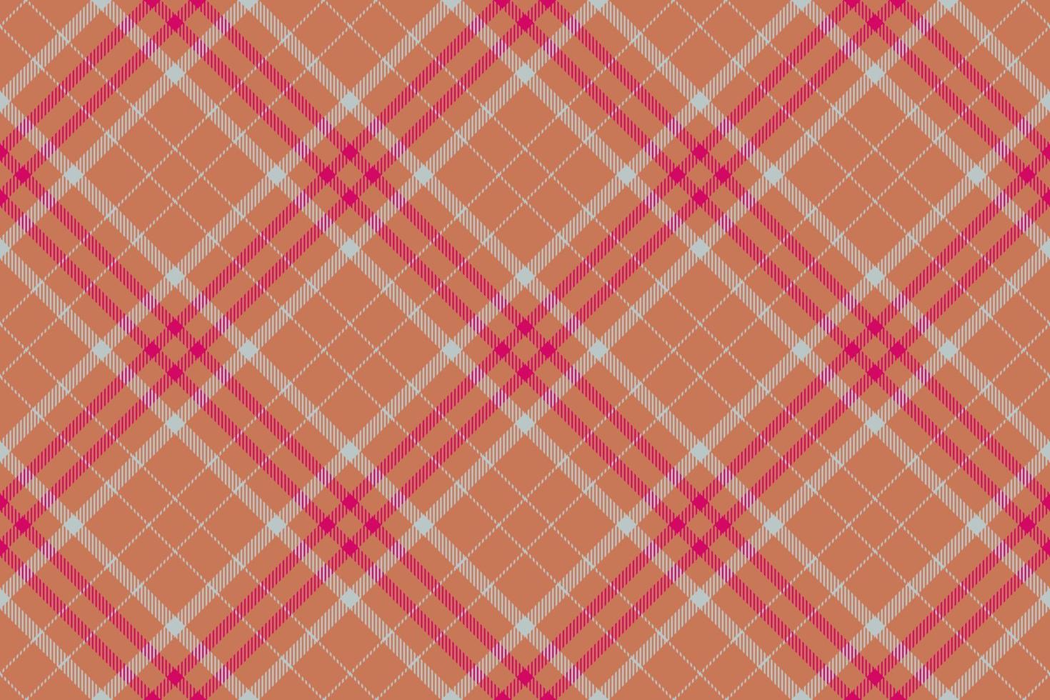 Seamless tartan texture. Plaid pattern check. Background vector fabric textile.