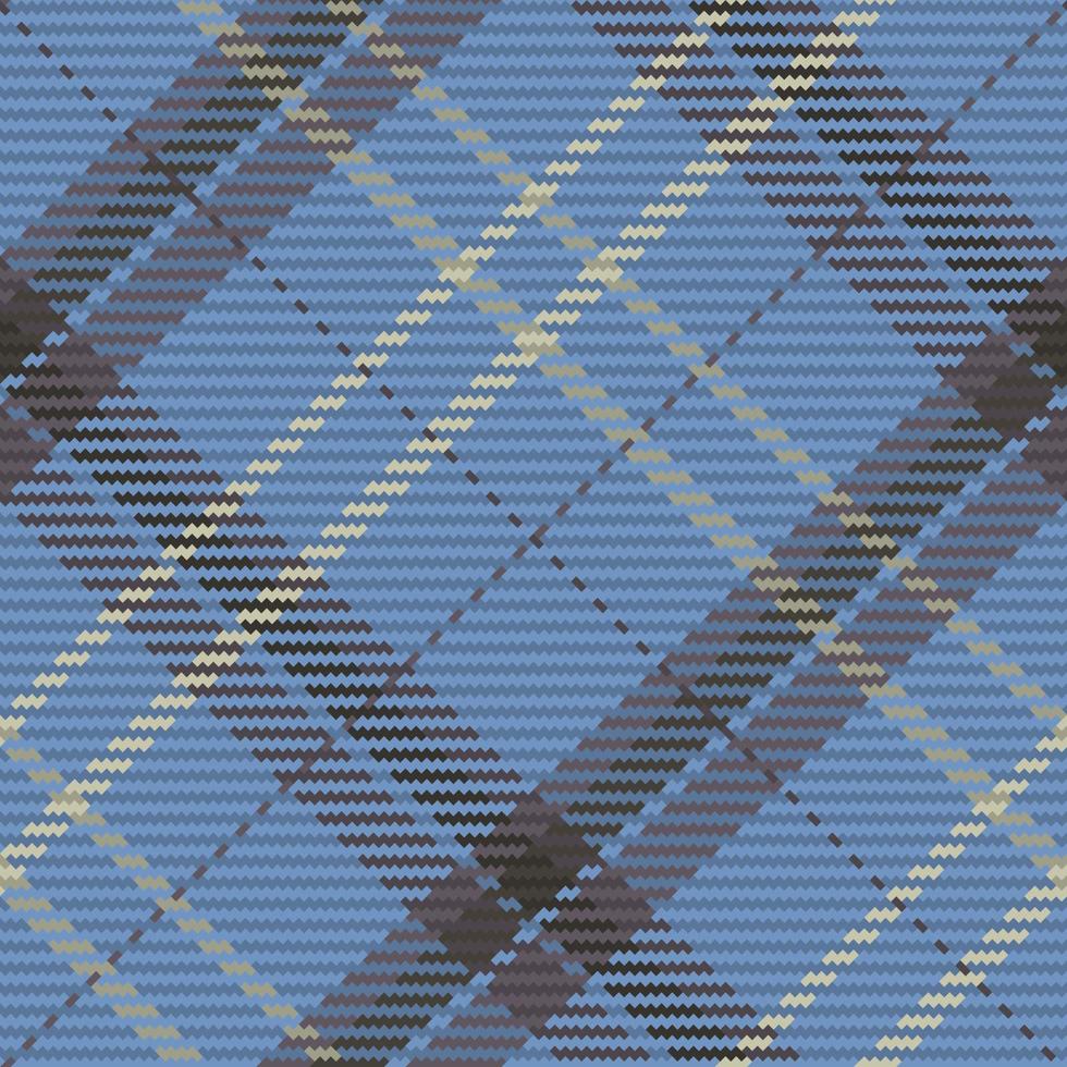 Seamless pattern of scottish tartan plaid. Repeatable background with check fabric texture. Vector backdrop striped textile print.