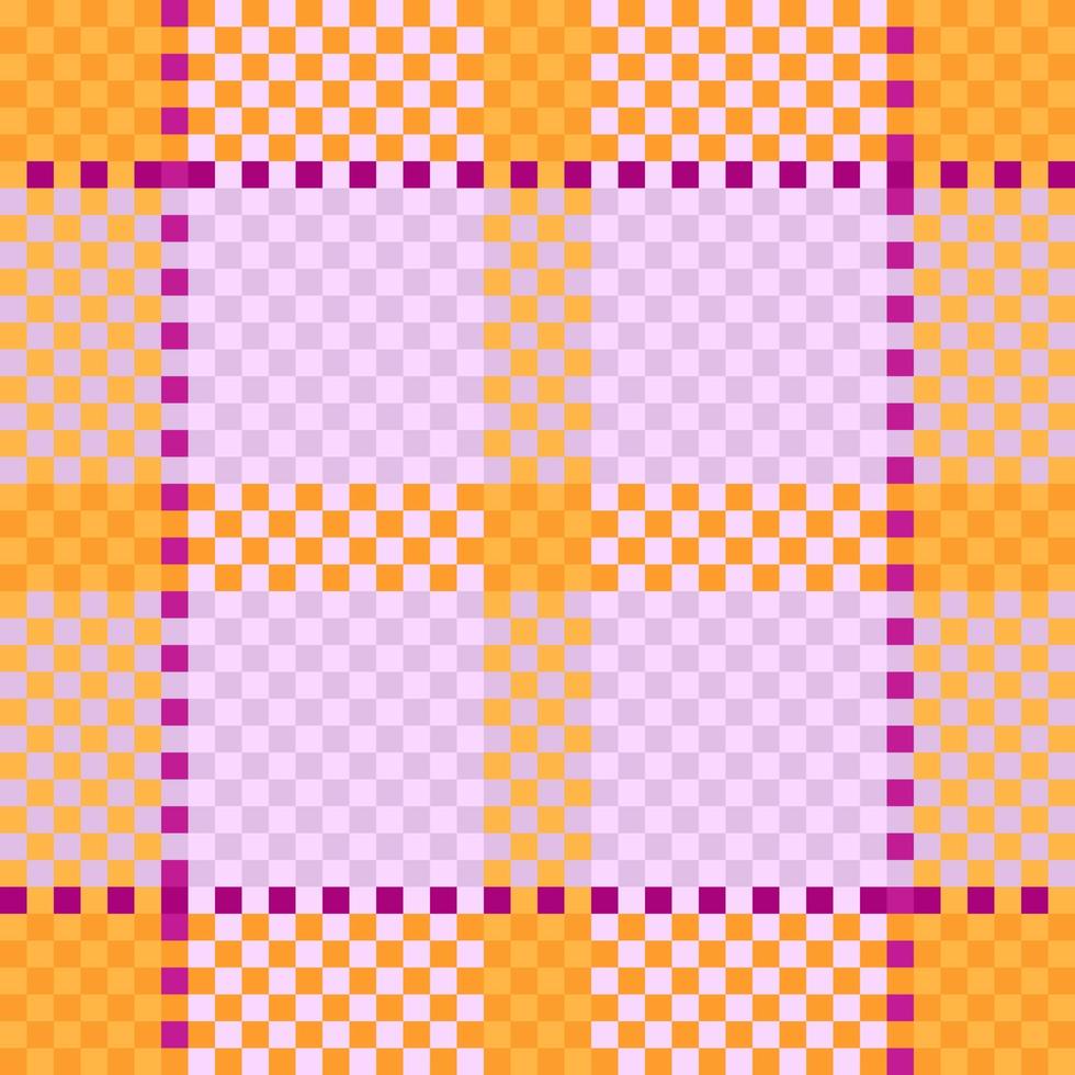 textil de tartán de textura. compruebe el fondo del patrón. tela vectorial a cuadros sin costuras. vector