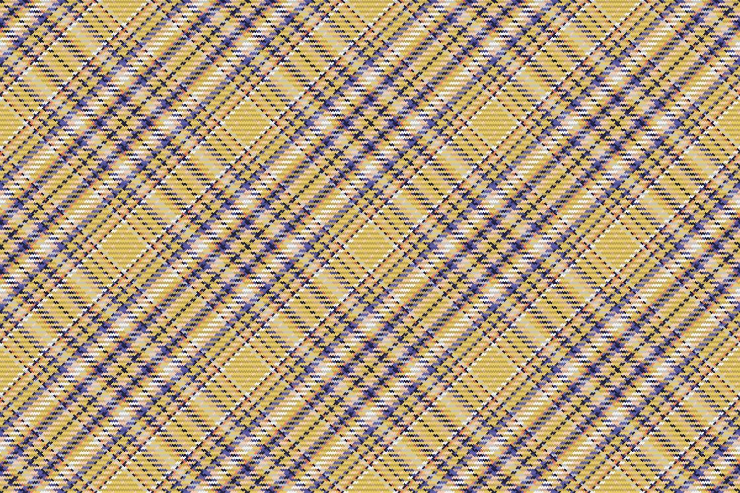 Seamless pattern of scottish tartan plaid. Repeatable background with check fabric texture. Vector backdrop striped textile print.