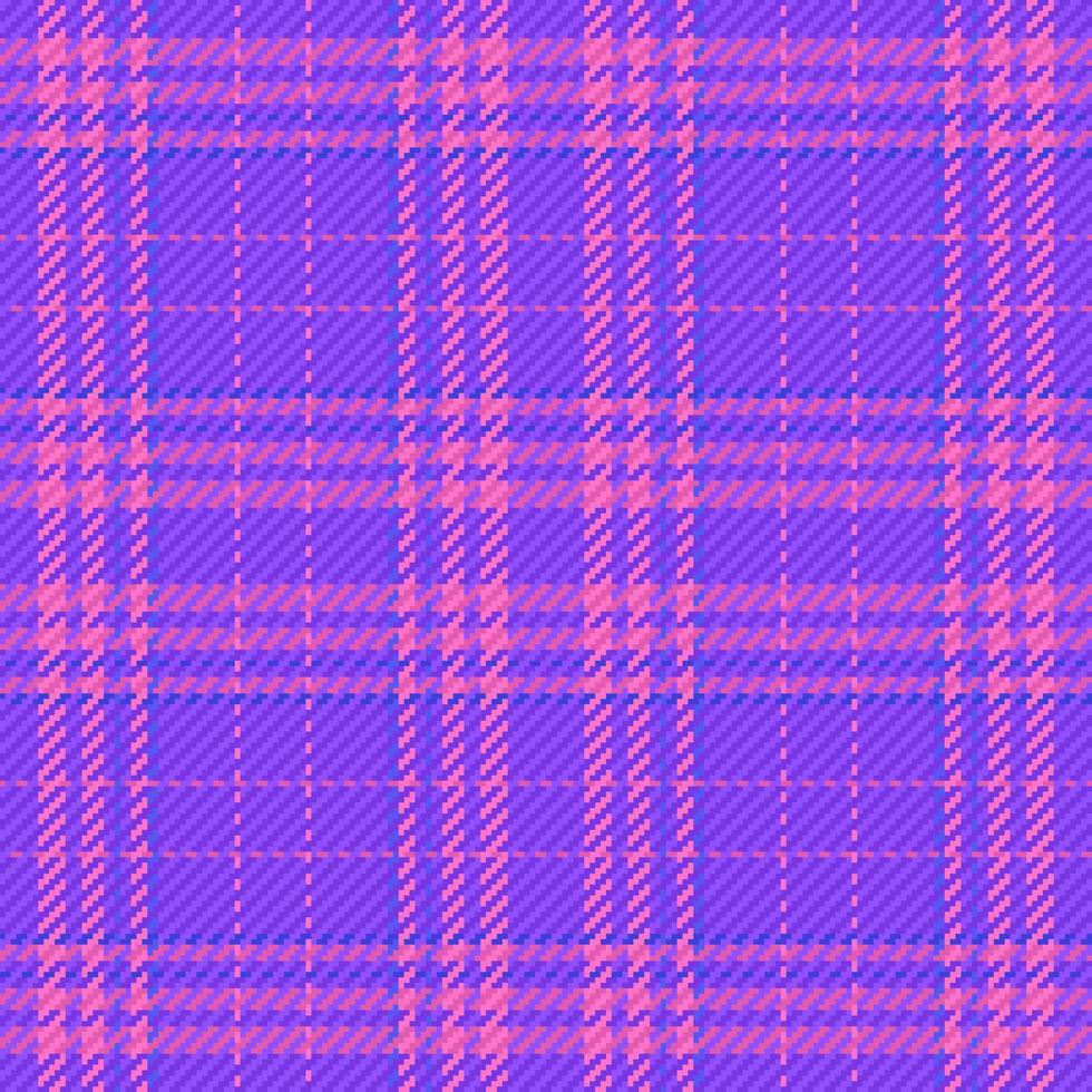 Seamless fabric texture. Check pattern plaid. Textile vector tartan background.