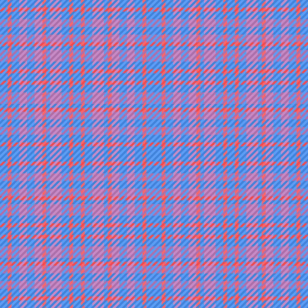 Texture textile check. Vector seamless plaid. Tartan background pattern fabric.