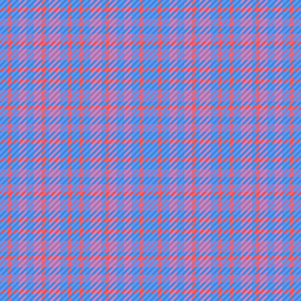 Texture textile check. Vector seamless plaid. Tartan background pattern fabric.