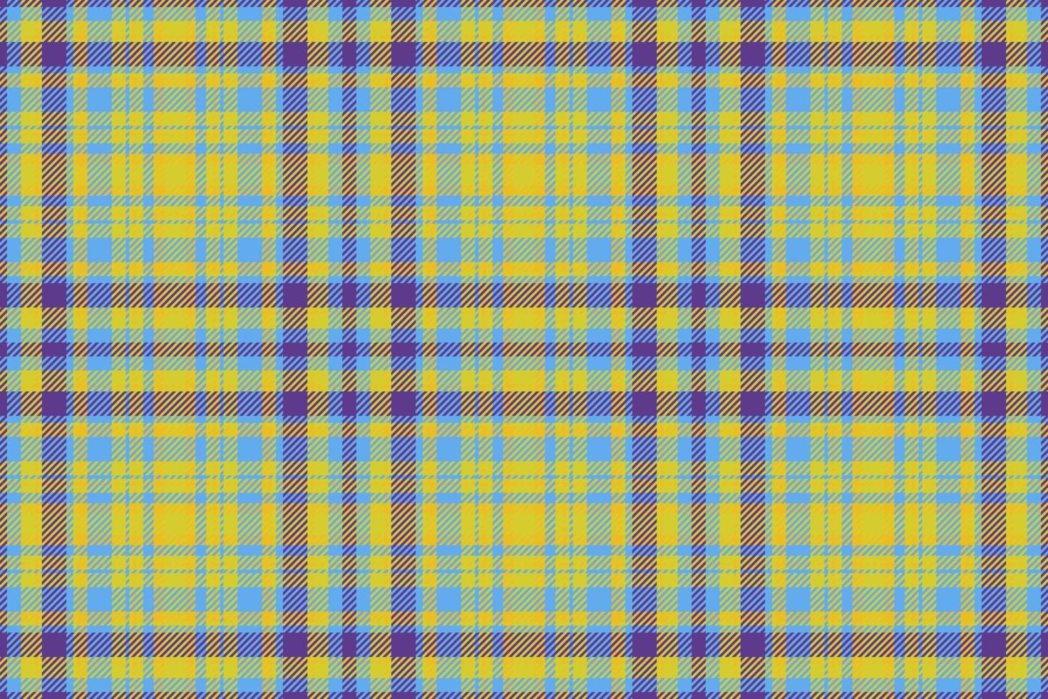 Pattern textile texture. Check plaid fabric. Tartan background vector seamless.