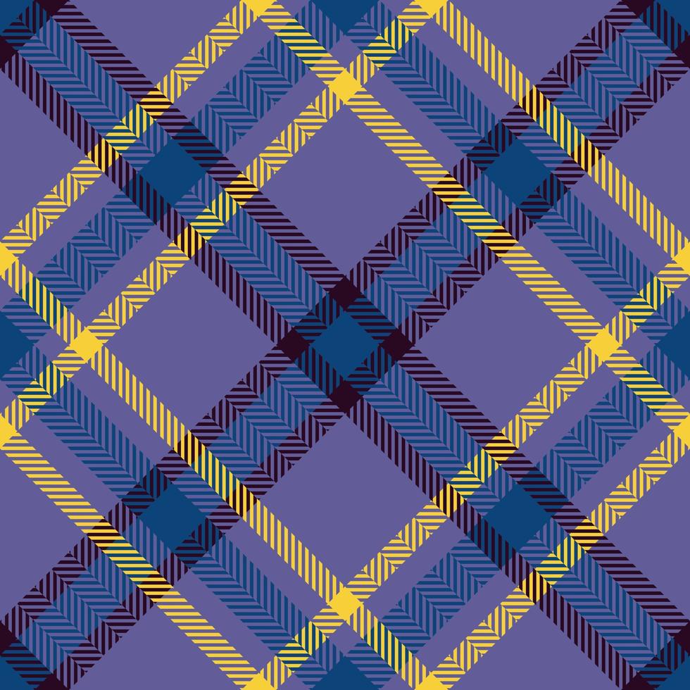 Seamless textile background. Fabric tartan pattern. Plaid check vector texture.