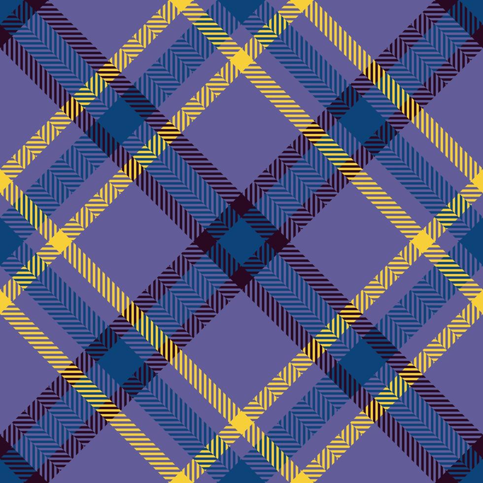 Seamless textile background. Fabric tartan pattern. Plaid check vector texture.