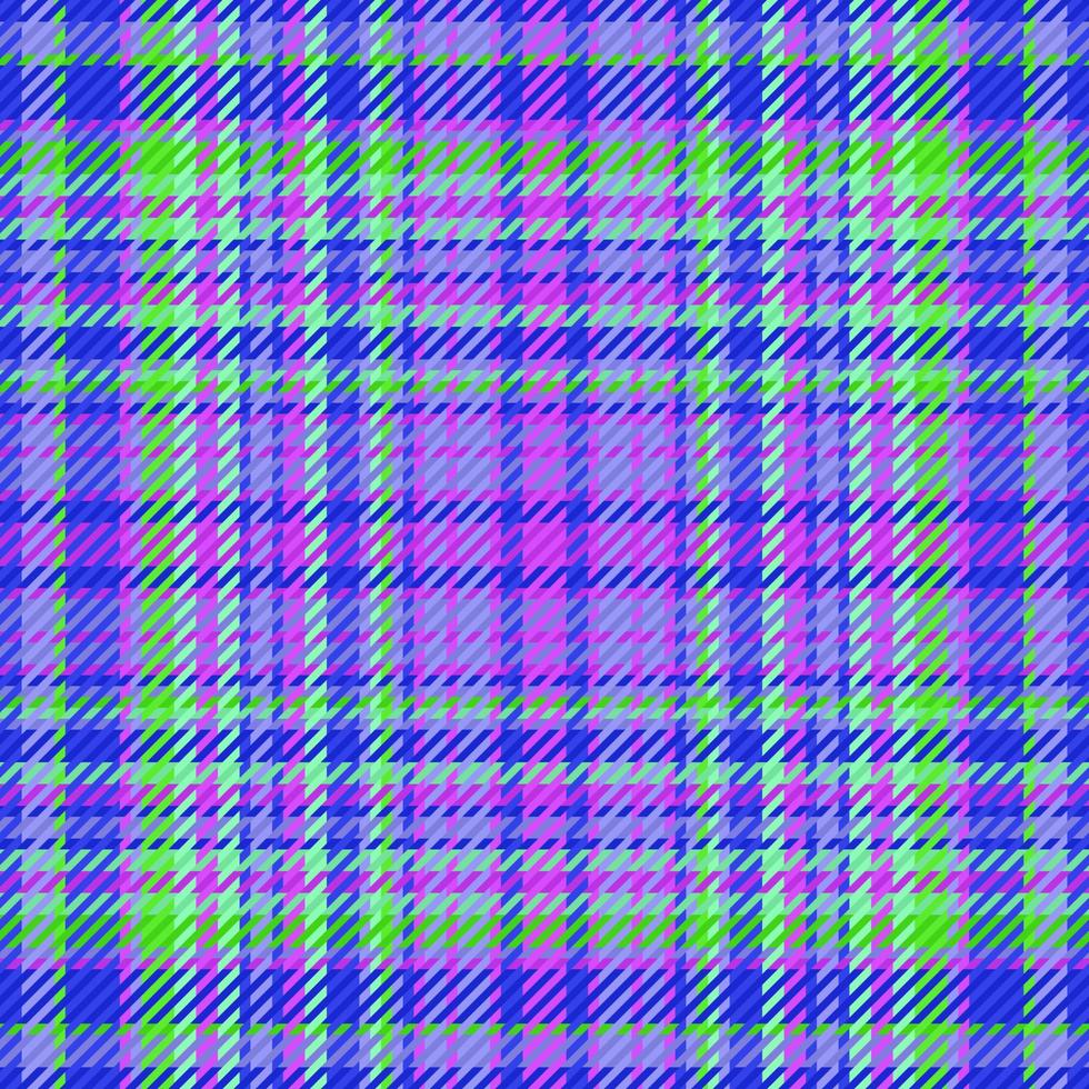 Check plaid textile. Background texture fabric. Pattern tartan seamless vector. vector