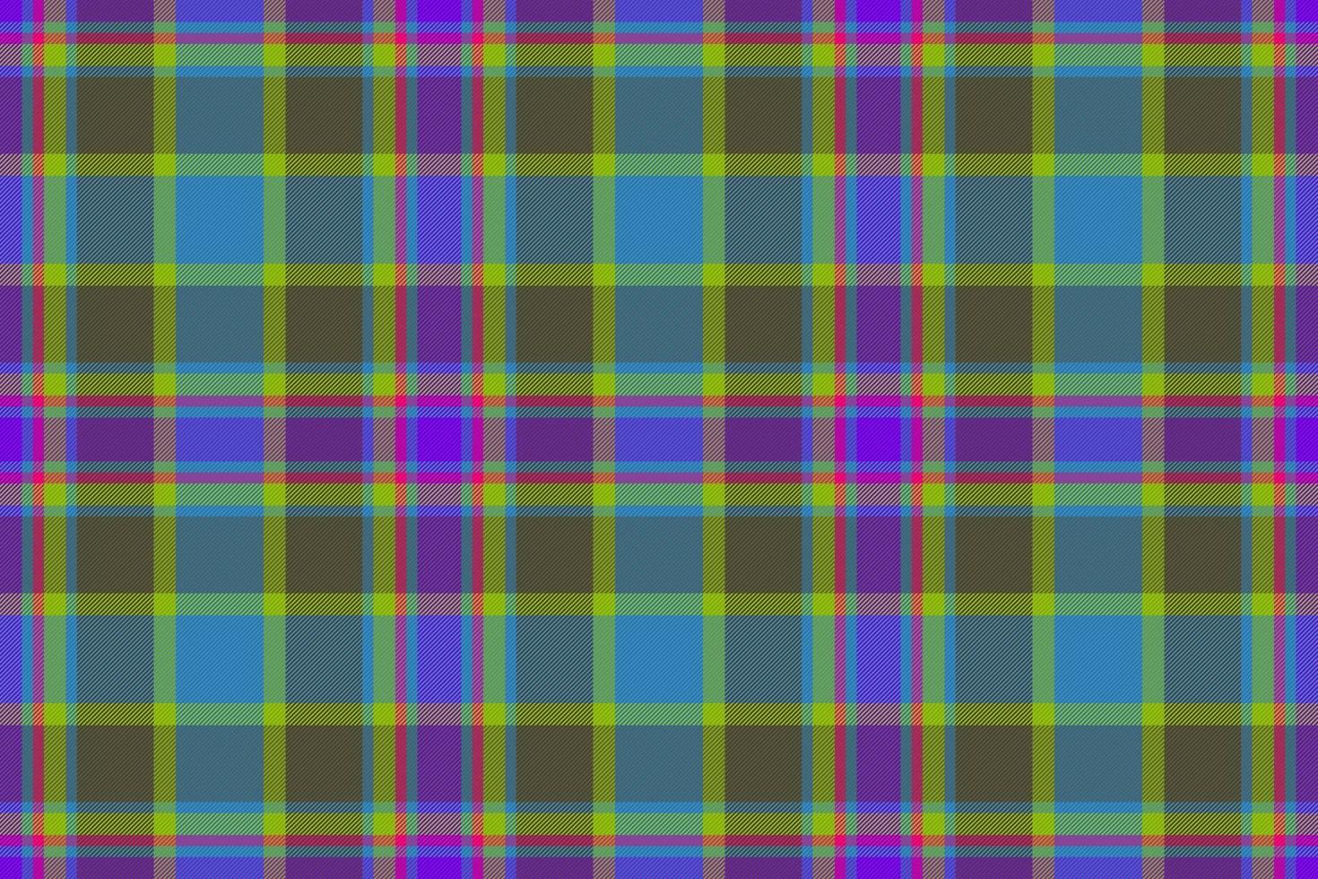 Vector textile tartan. Pattern fabric check. Plaid seamless background texture.