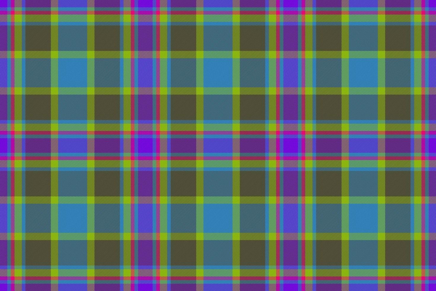 Vector textile tartan. Pattern fabric check. Plaid seamless background texture.