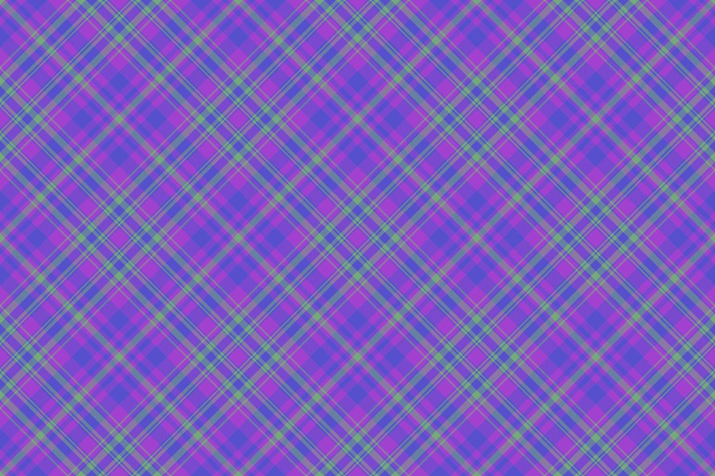 Pattern vector plaid. Check texture fabric. Seamless background textile tartan.