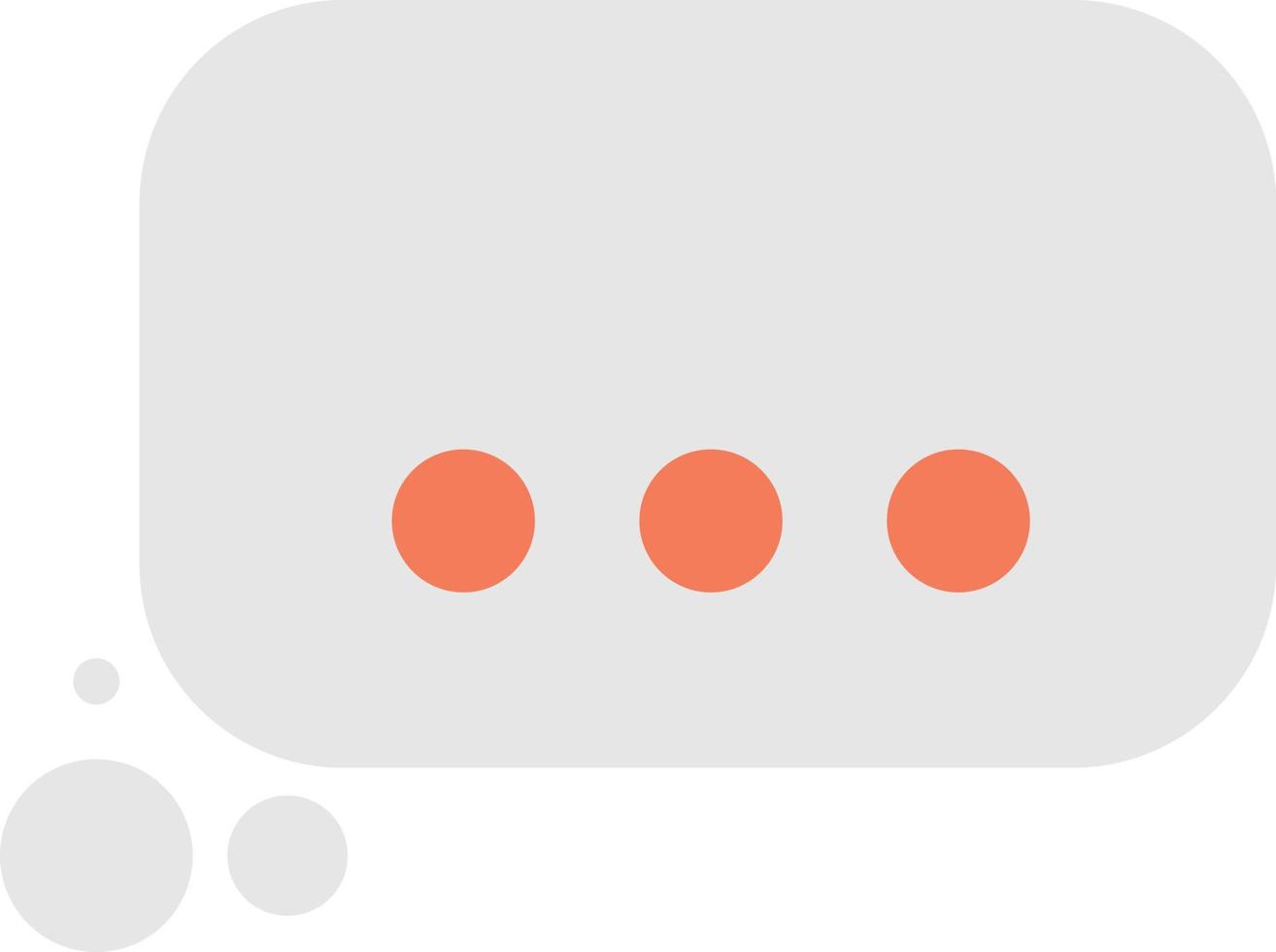 Message boxes and chats illustration in minimal style vector