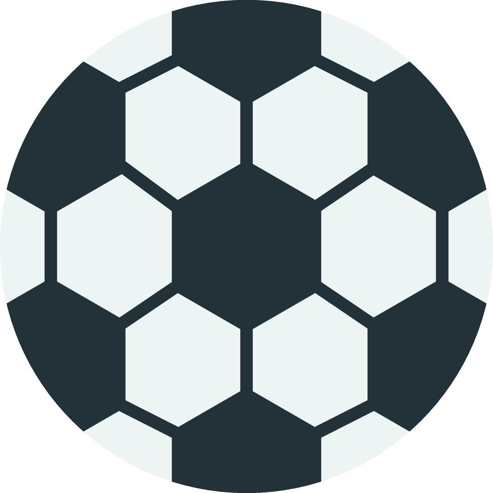 Soccer illustration in minimal style vector