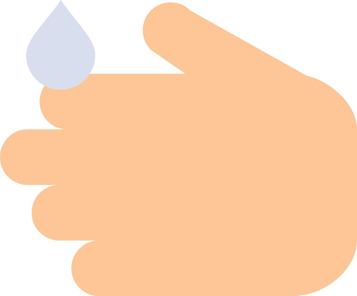 Cleaning Hand Soap Wash  Flat Color Icon Vector icon banner Template