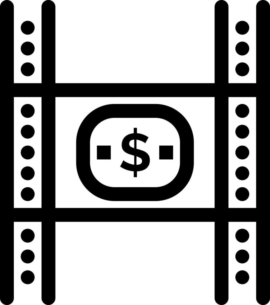 presupuesto costos película dinero película azul y rojo descargar y comprar ahora plantilla de tarjeta de widget web vector