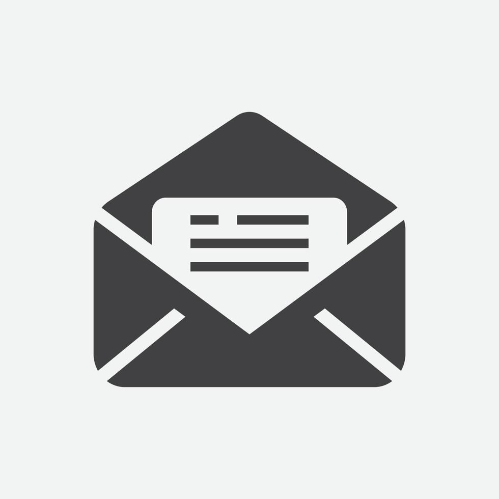 email flat icon logo design, envelope icon, letter icon vector illustration, mail icon