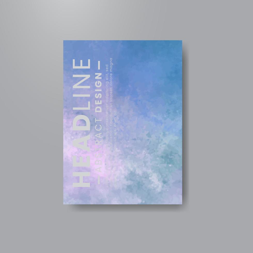 cards with bright colorful vector watercolor background. Design for your date, postcard, banner.