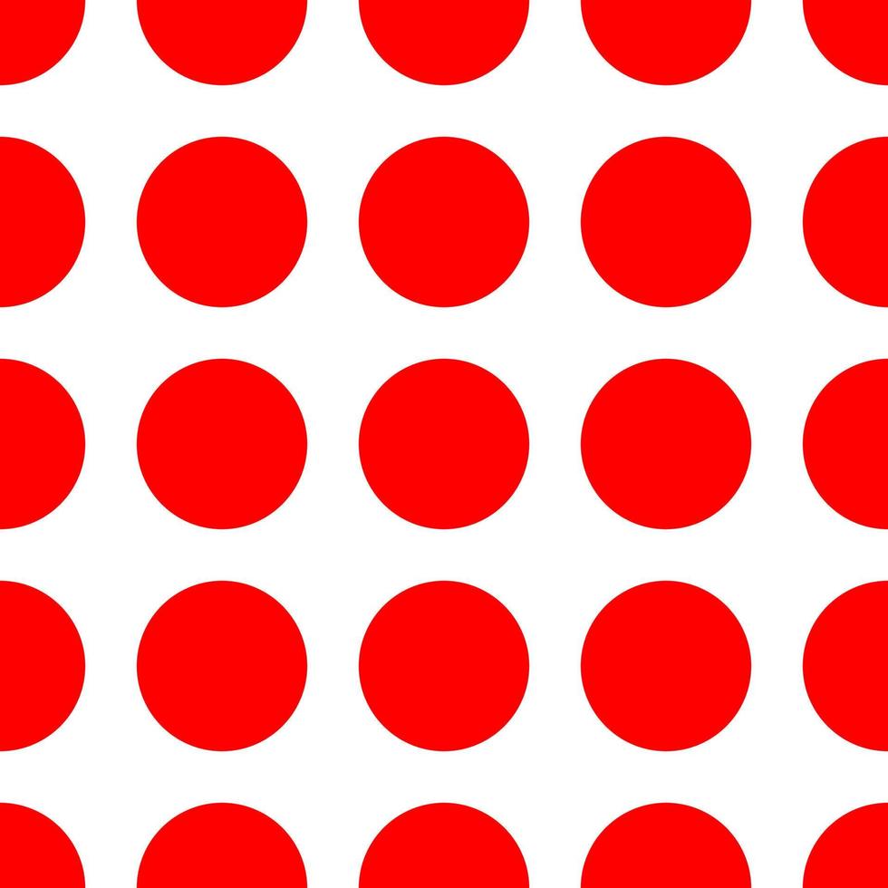 red and white dots background vector