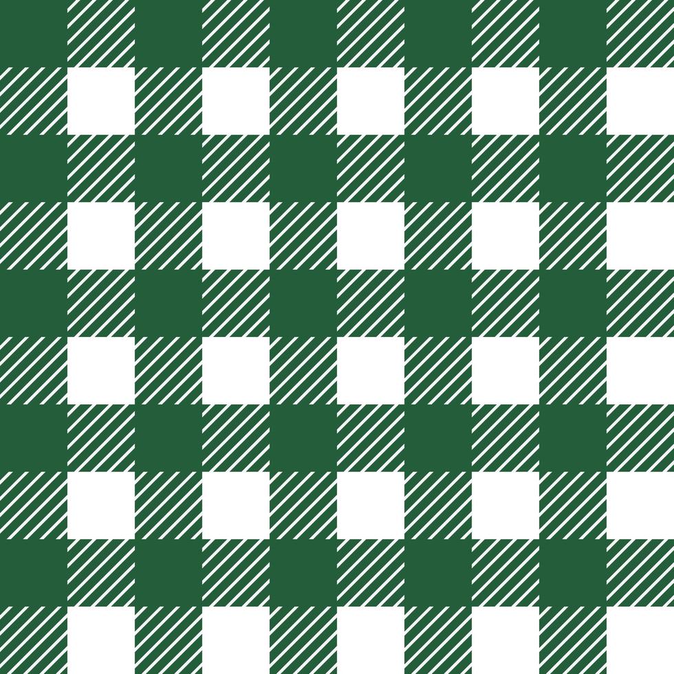 green plaid seamless pattern for fabric texture vector