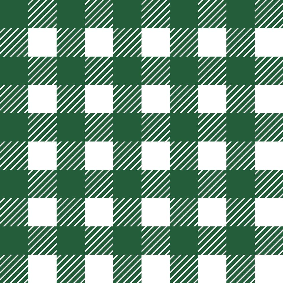 green plaid seamless pattern for fabric texture vector