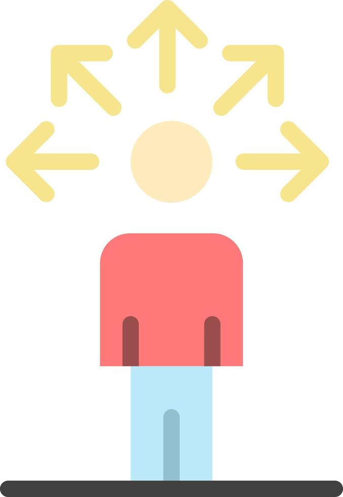 Communication Abilities Connection Human  Flat Color Icon Vector icon banner Template