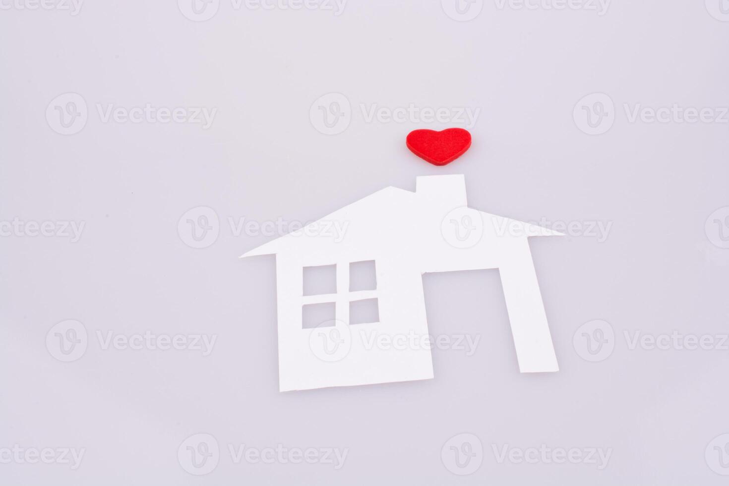 House with heart 14877591 Stock Photo at Vecteezy
