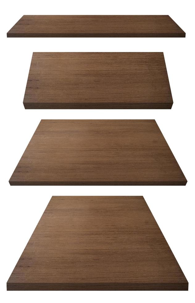 collection of Flannel shelves on an isolated white background, Objects with Clipping Paths for design work photo