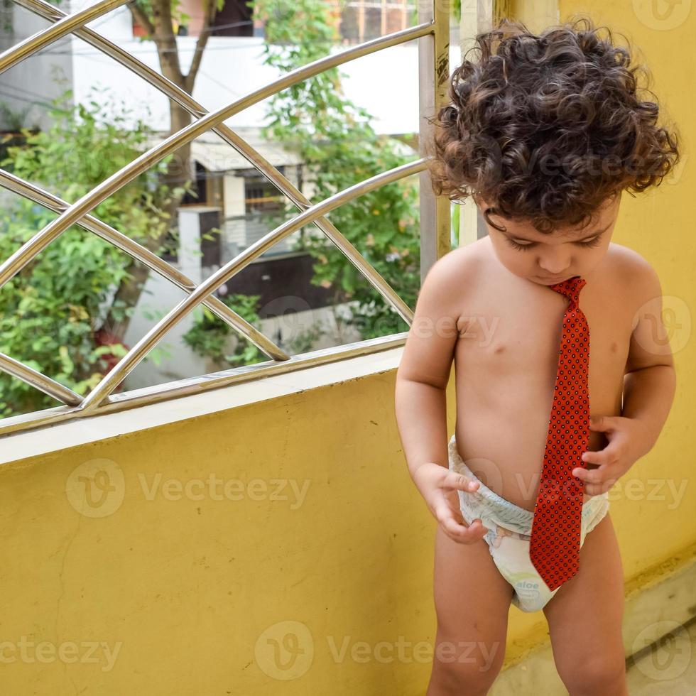 Cute little boy Shivaay Sapra at home balcony during summer time, Sweet little boy photoshoot during day light, Little boy enjoying at home during photo shoot