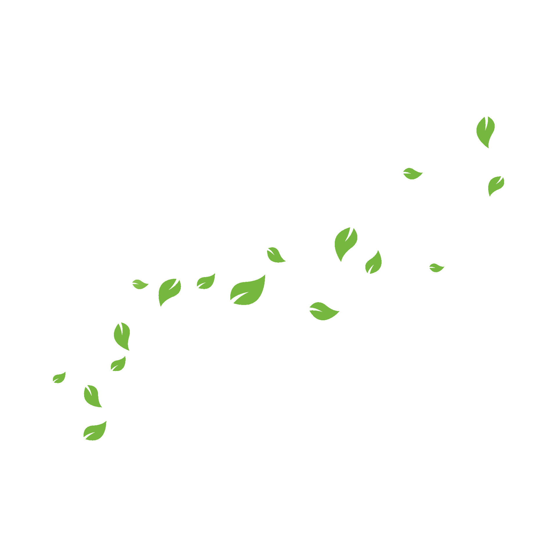 set of abstract leaf background template vector illustration 14882307