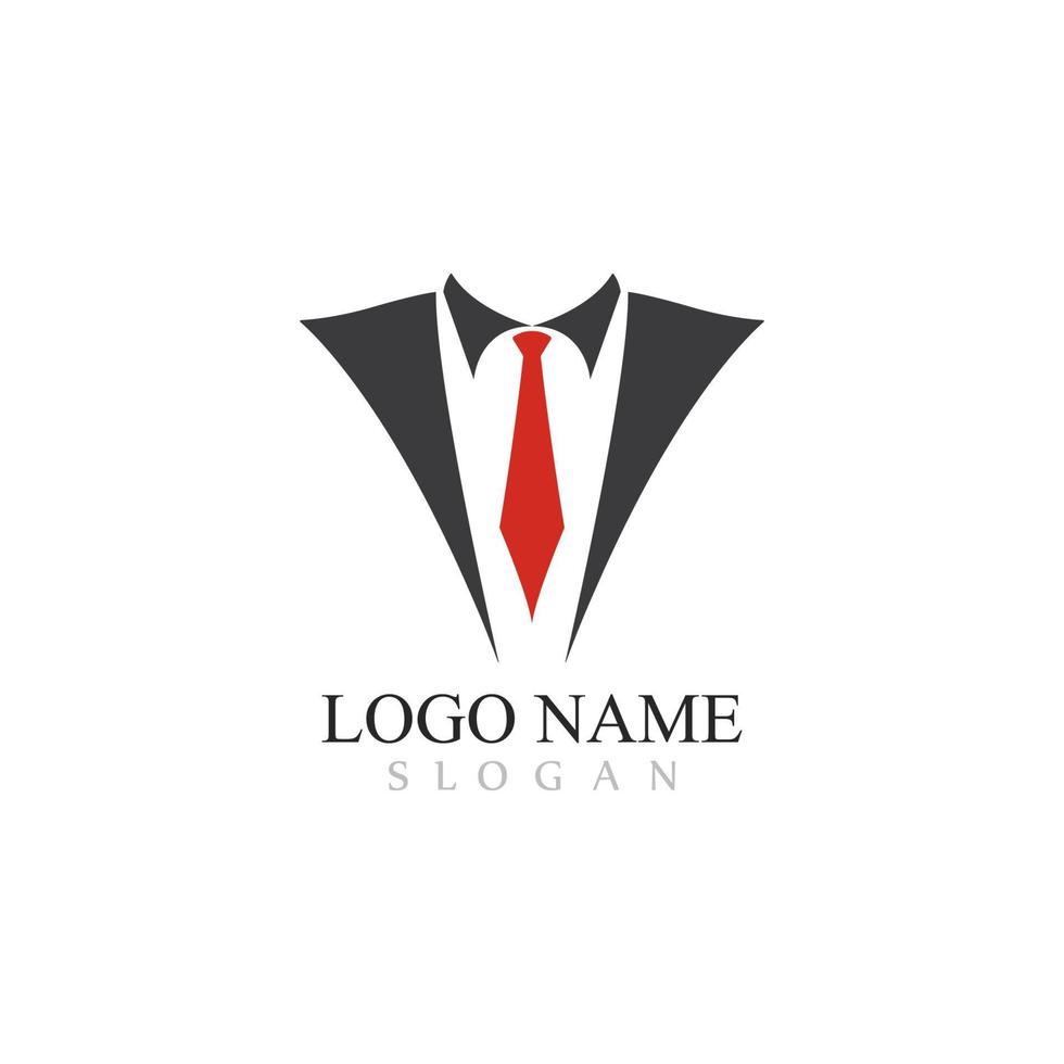 Tuxedo logo template vector icon illustration